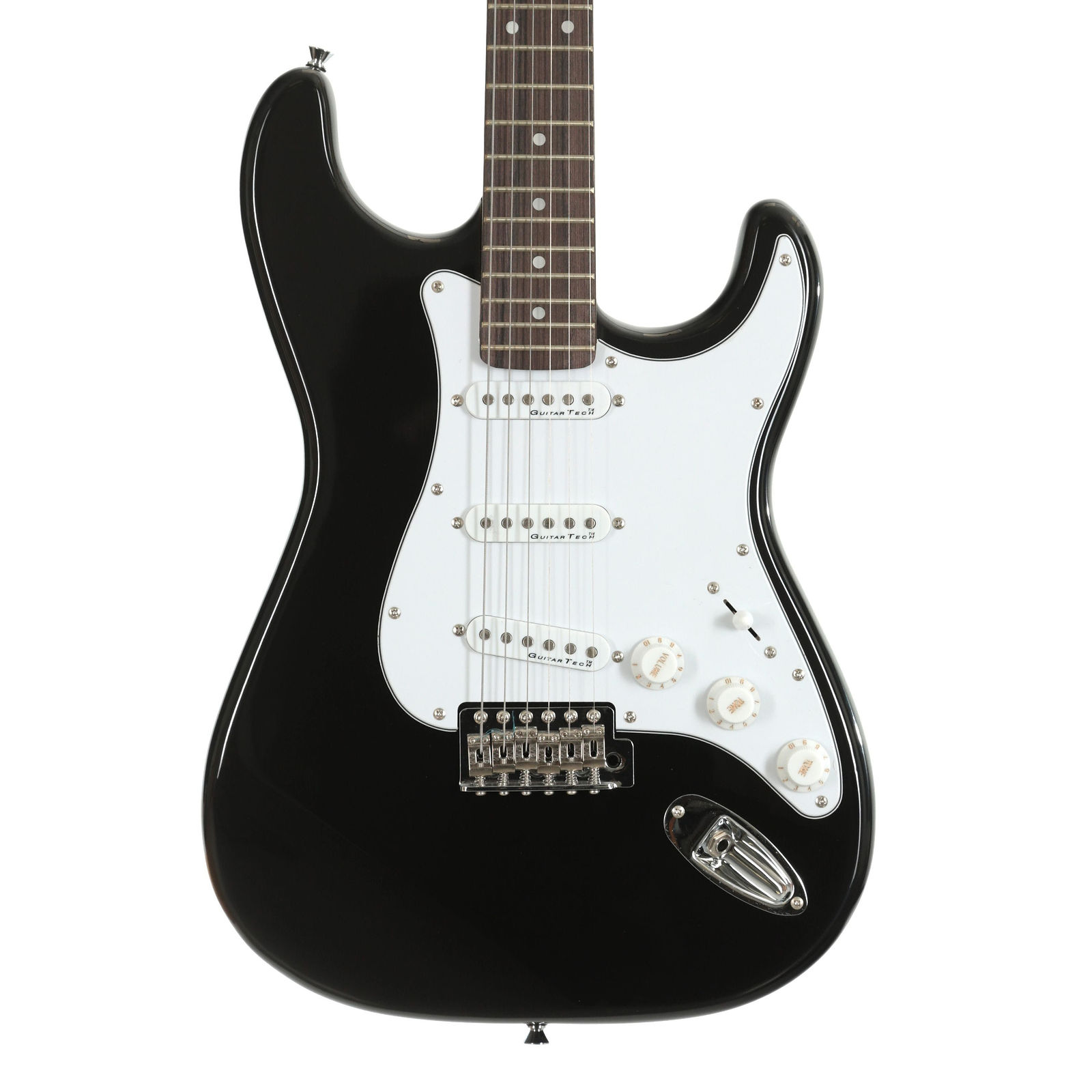 Encore E6 Electric Guitar in Black