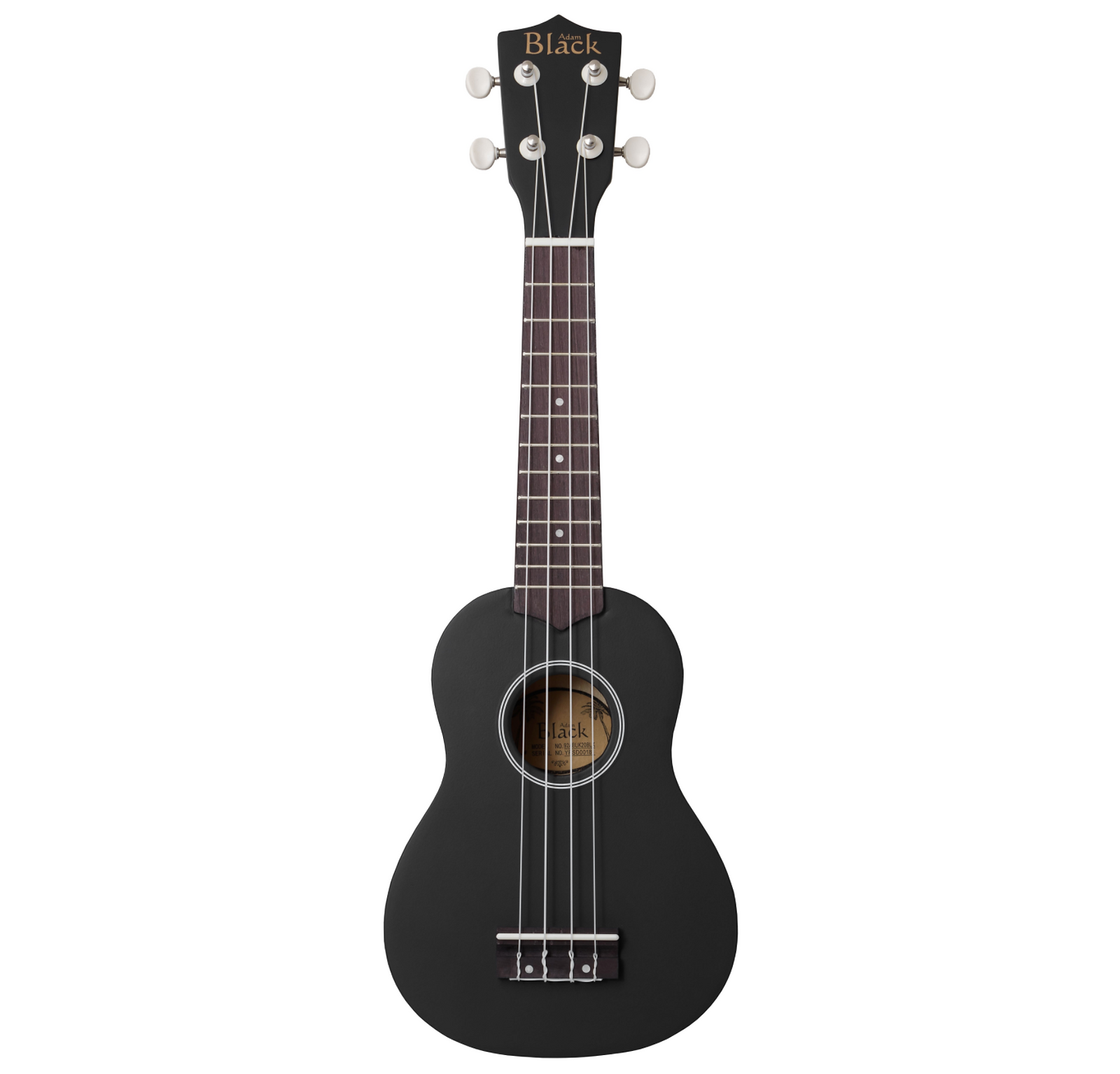 Adam Black Soprano Ukulele in Black