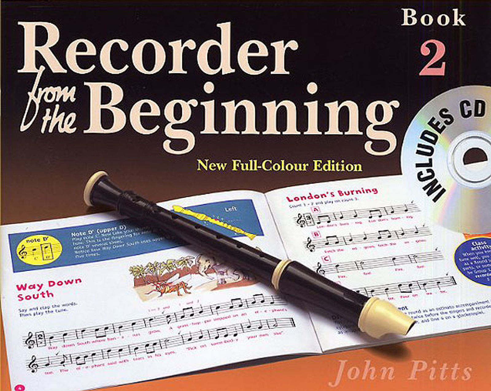 Recorder From The Beginning (Colour) 2 Pupils + Cd