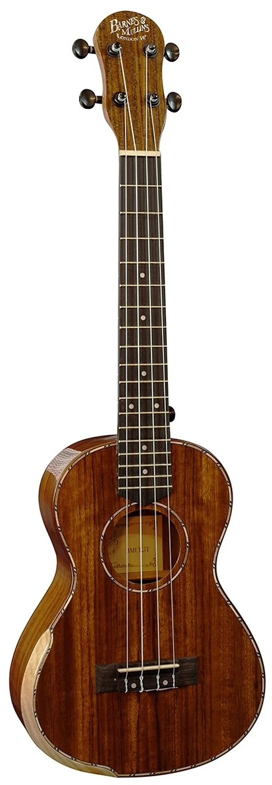 Barnes & Mullins BMUK5T Tenor Ukulele in High Gloss Wallnut
