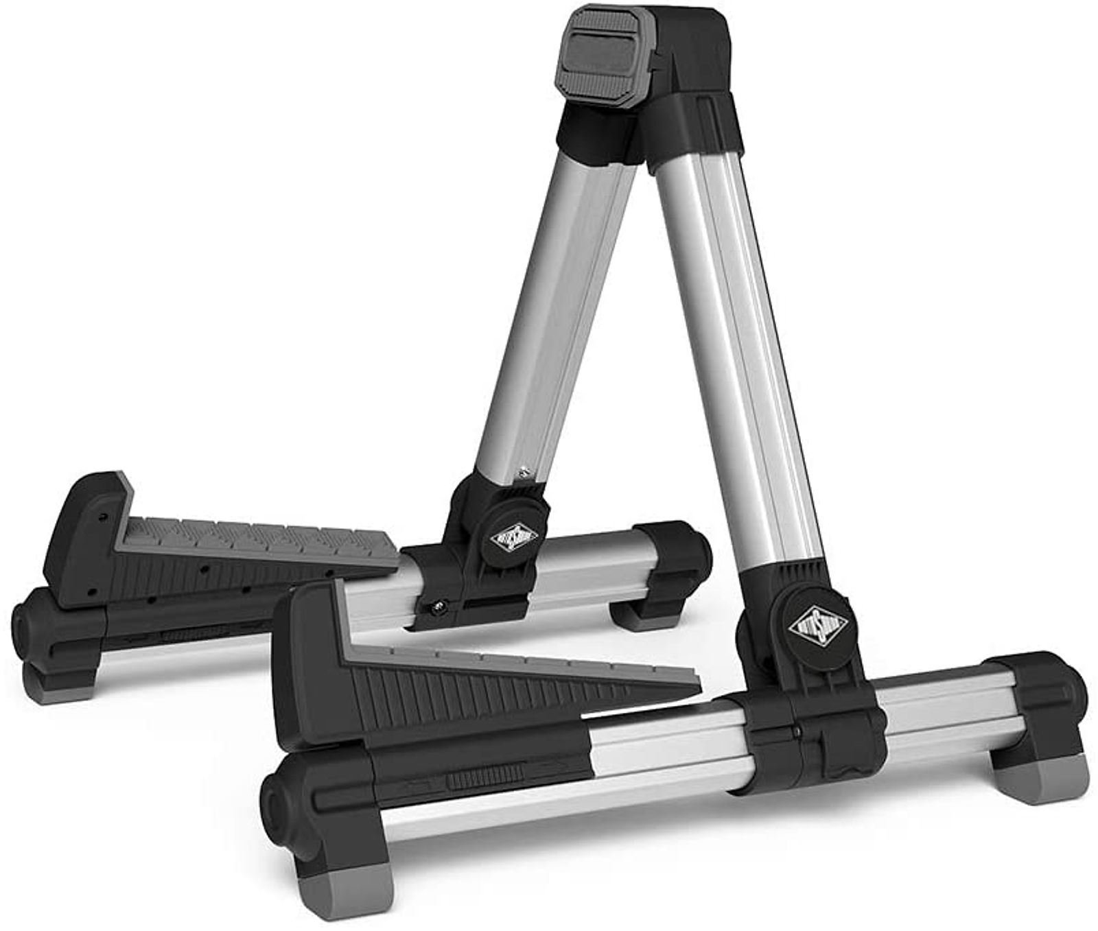 Rotosound Fully Adjustable Guitar A-Frame Stand in Silver