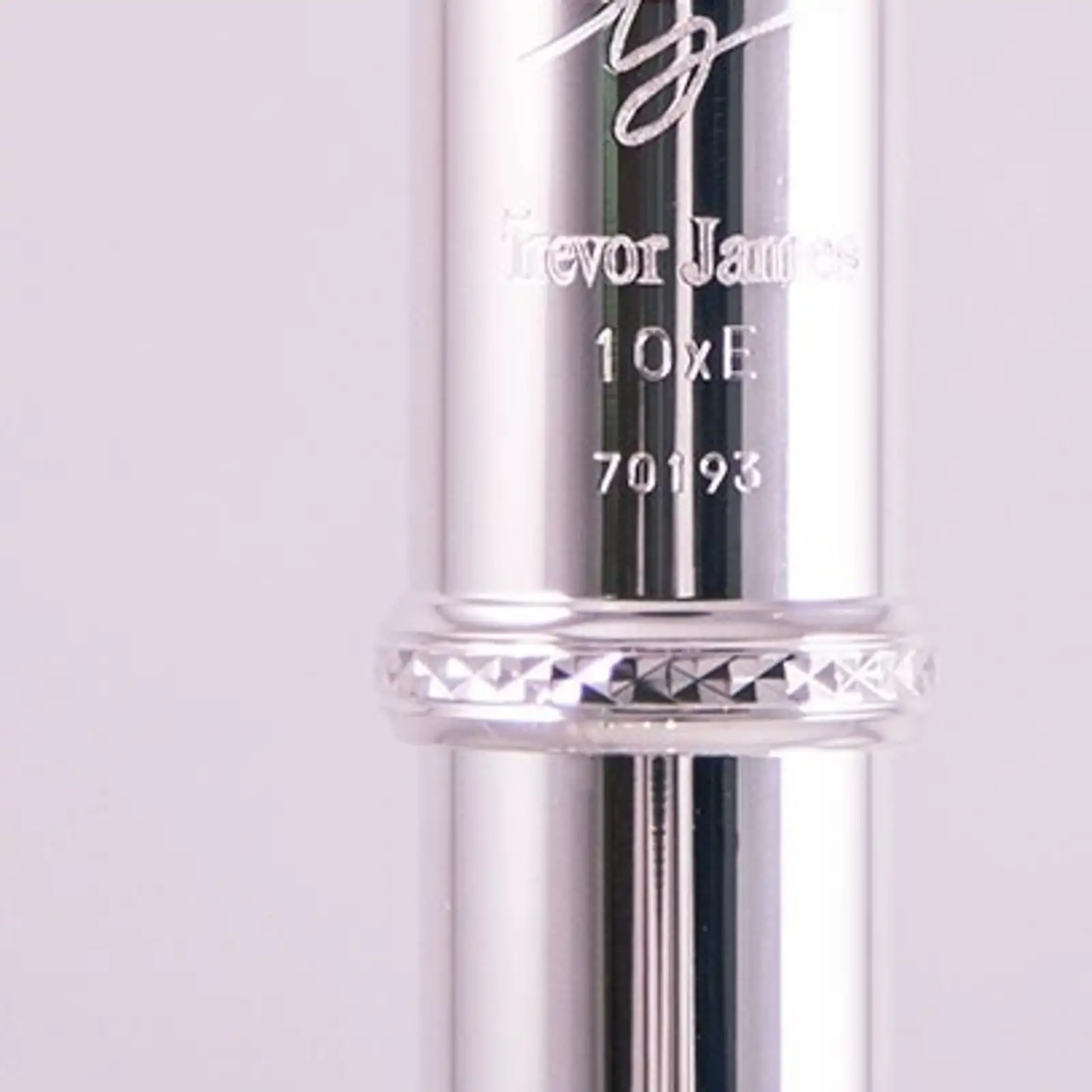 Thumbnail: Trevor James 10X Flute Outfit: CS 925 Silver Lip Plate & Riser