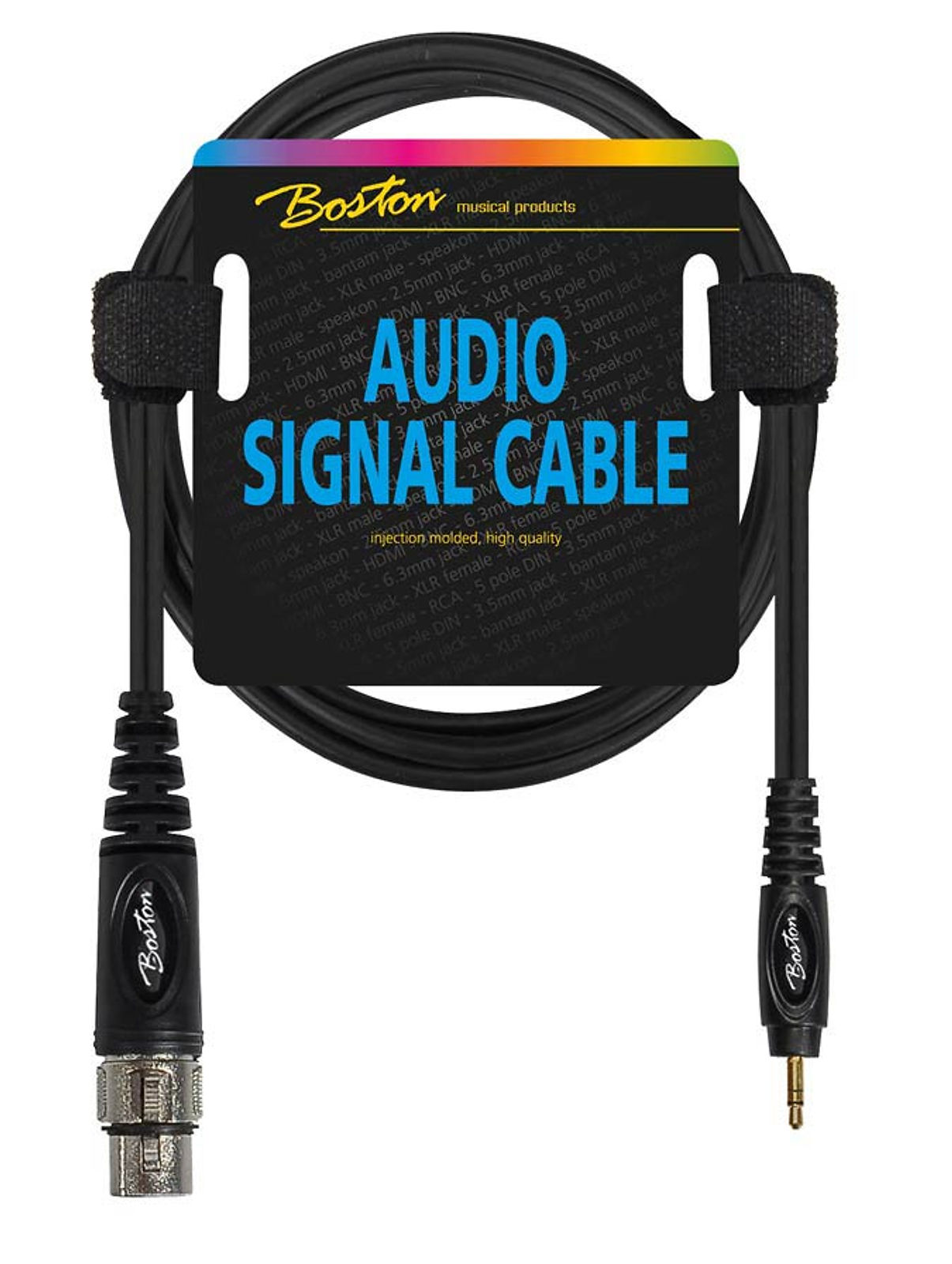 Boston AC-296 XLR female to 3.5mm jack stereo