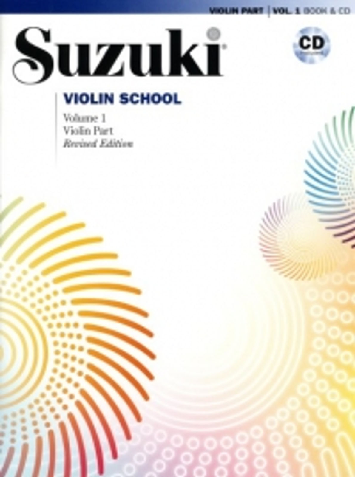 Suzuki Violin School Vol 1 Violin pt +Cd Revised*