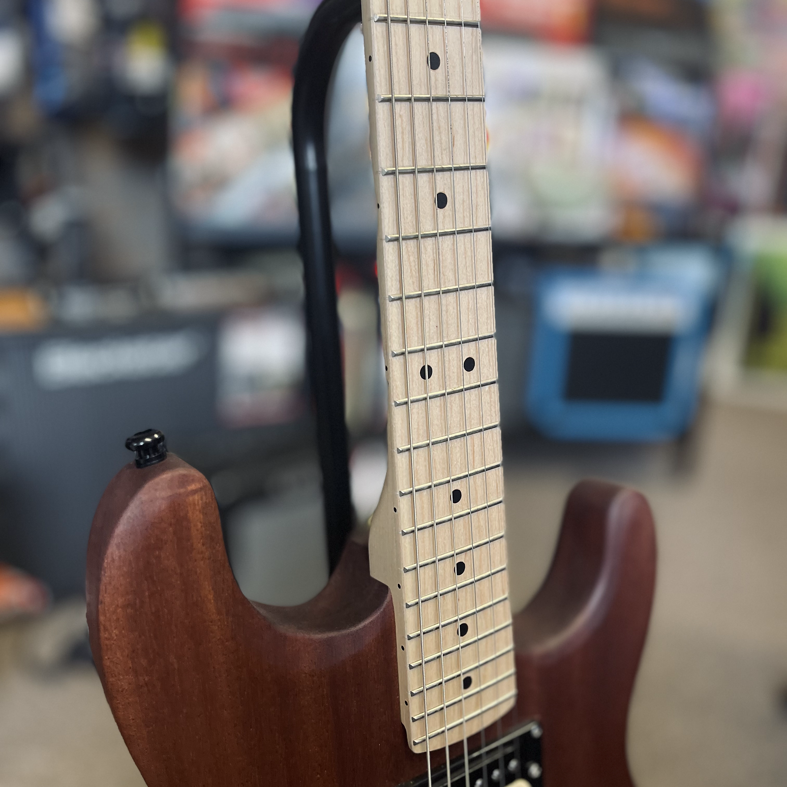 Thumbnail: IronWorker S Custom Sapele Electric Guitar