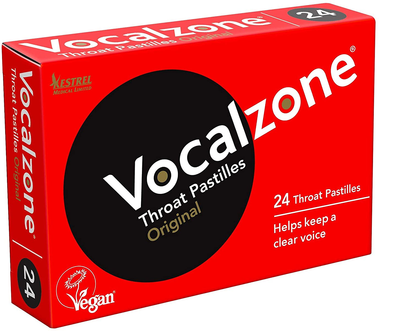 Vocalzone Throat Pastilles Original 24 Pack