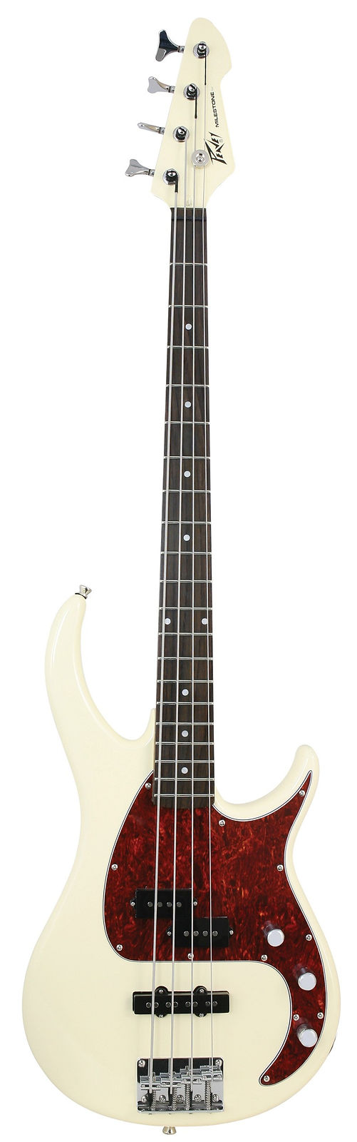 Peavey Milestone Bass Guitar in Ivory