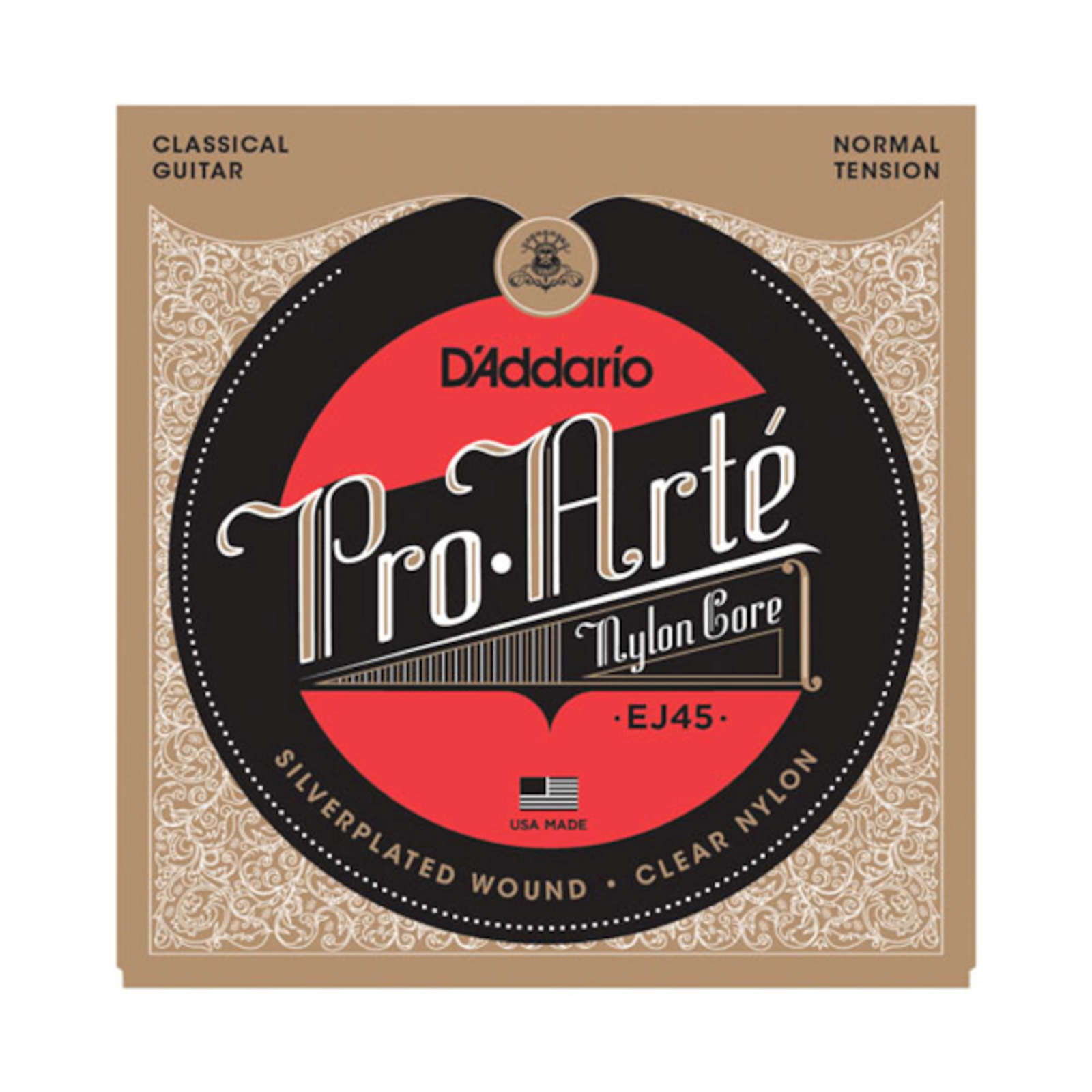 Thumbnail: D'Addario EJ45 Pro-Arte Nylon Classical Guitar  Strings (Tie on) Normal Te