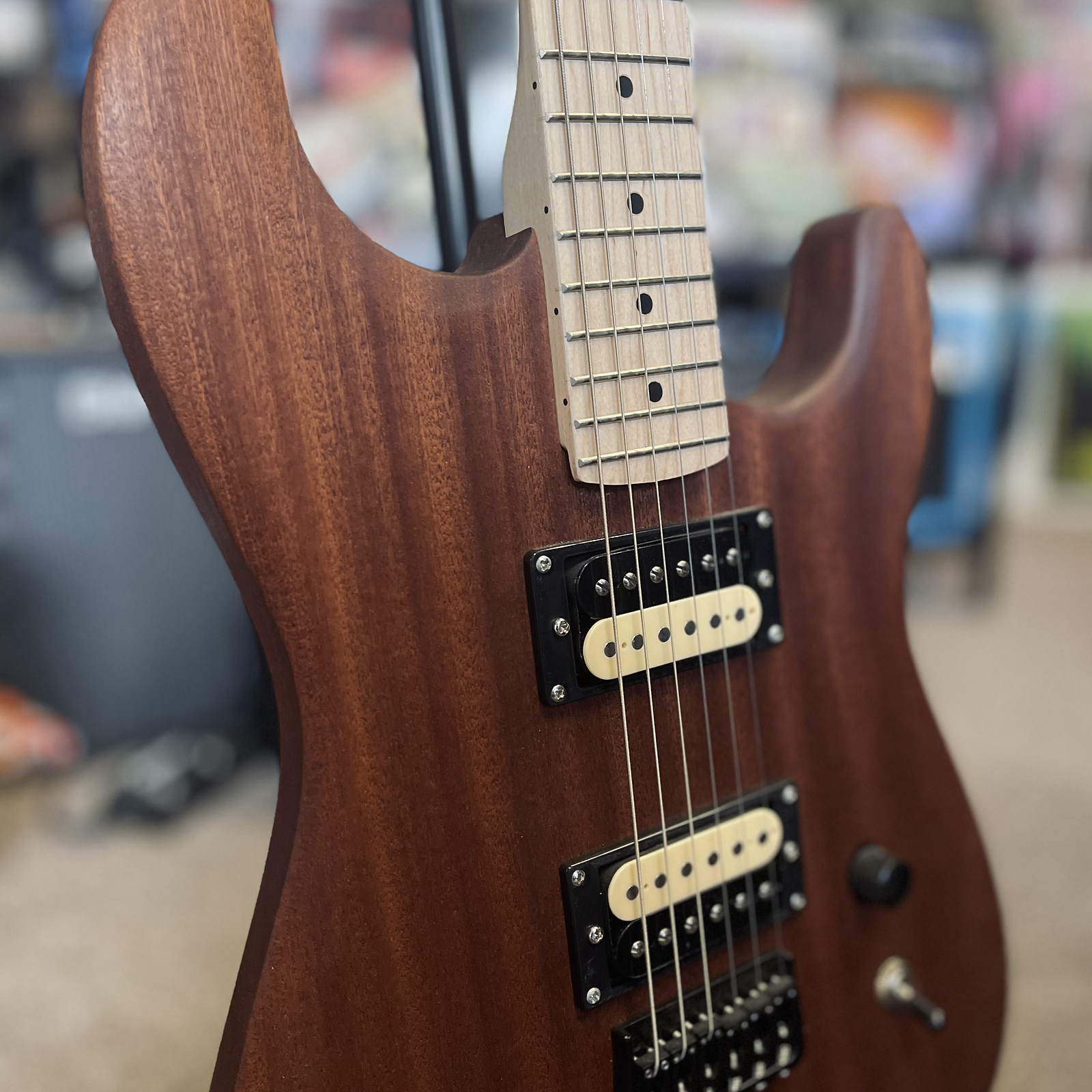 Thumbnail: IronWorker S Custom Sapele Electric Guitar
