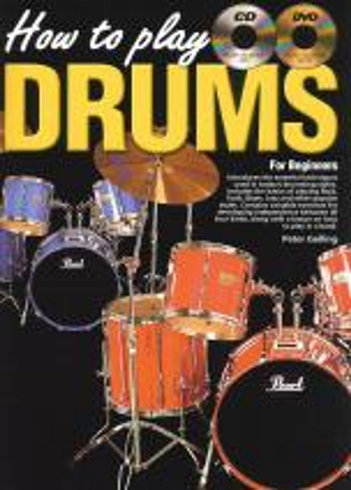 How To Play Drums for Beginners Book Cd Free Dvd*