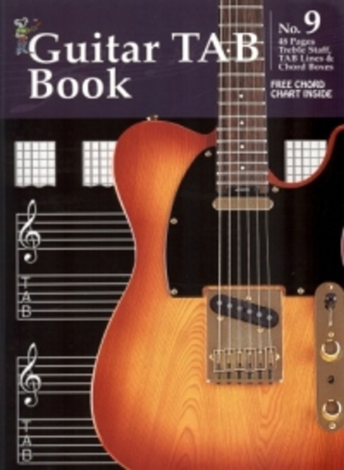 Koala Manuscript No 9 Gtr Tab Lines Boxes Treble*