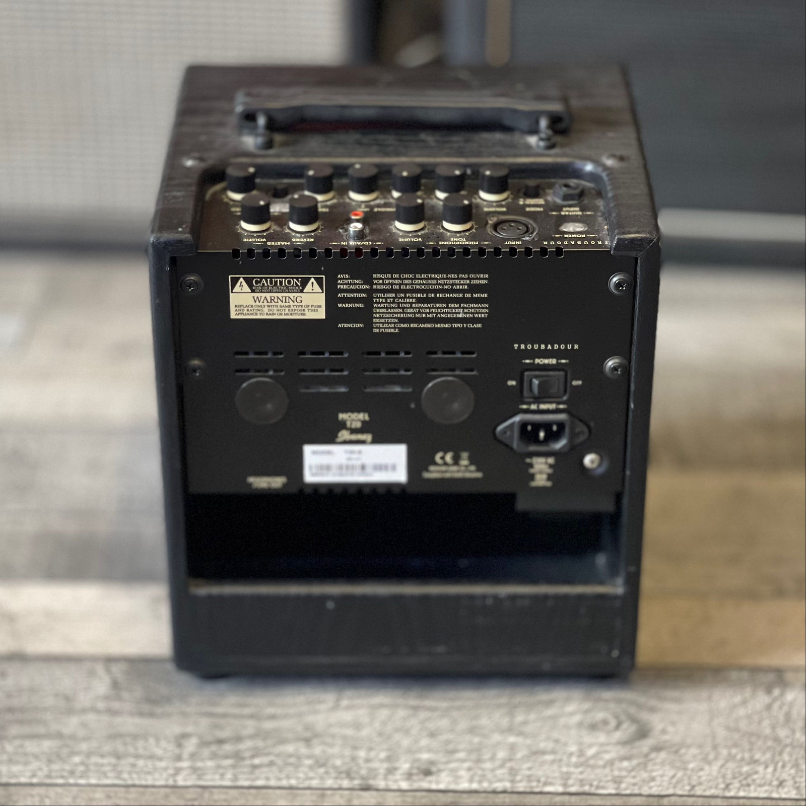 Ibanez Troubadour T20E Amp Vocal & Acoustic Guitar Amplifier