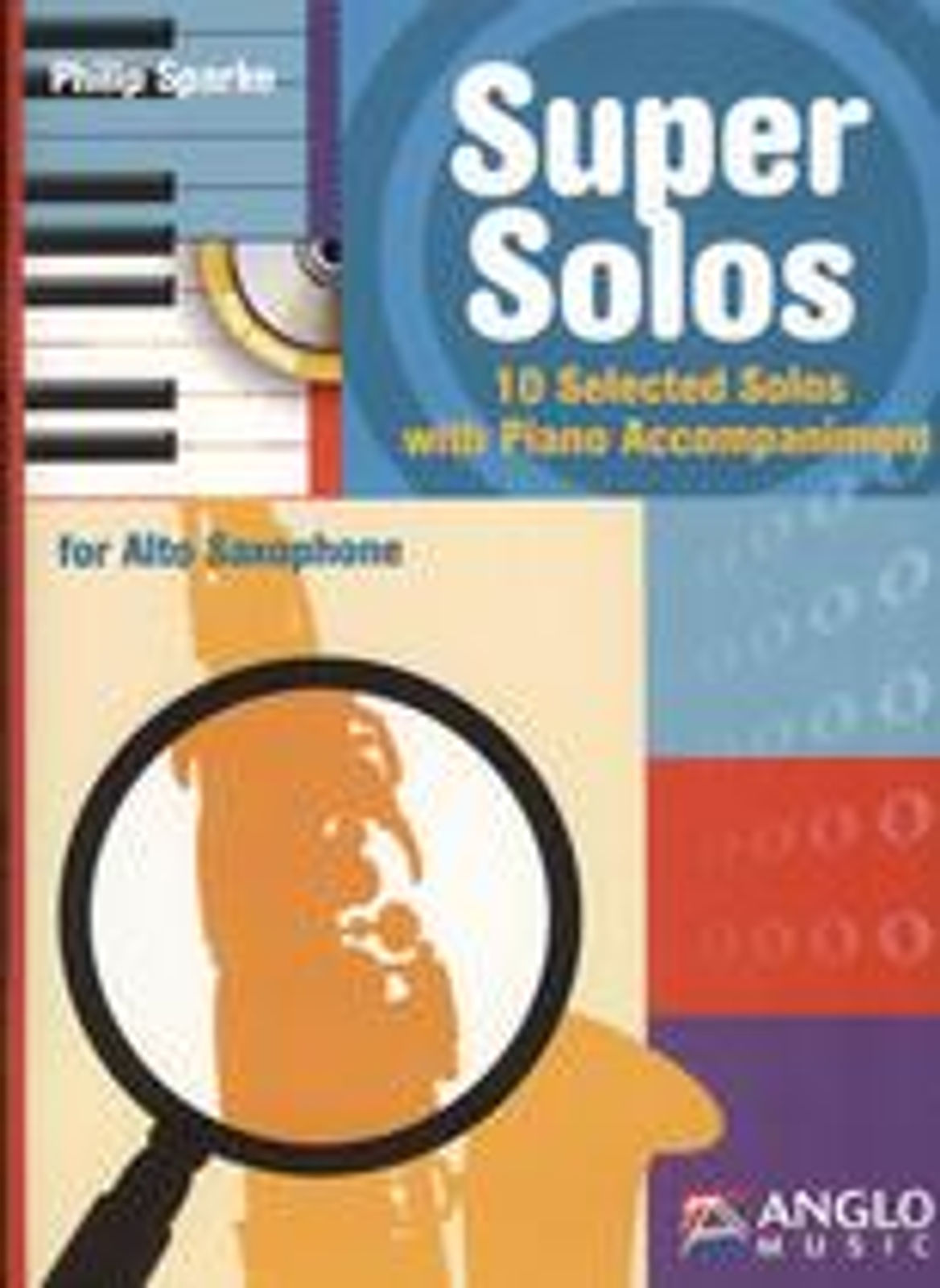 Super Solos Alto Sax Sparke + Piano Accomps Cd*