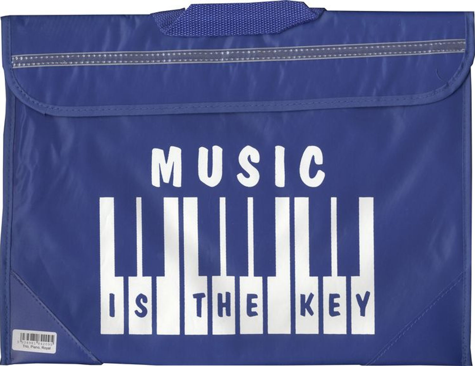 Piano/Keyboard Music Bag Music is the Key (Blue)