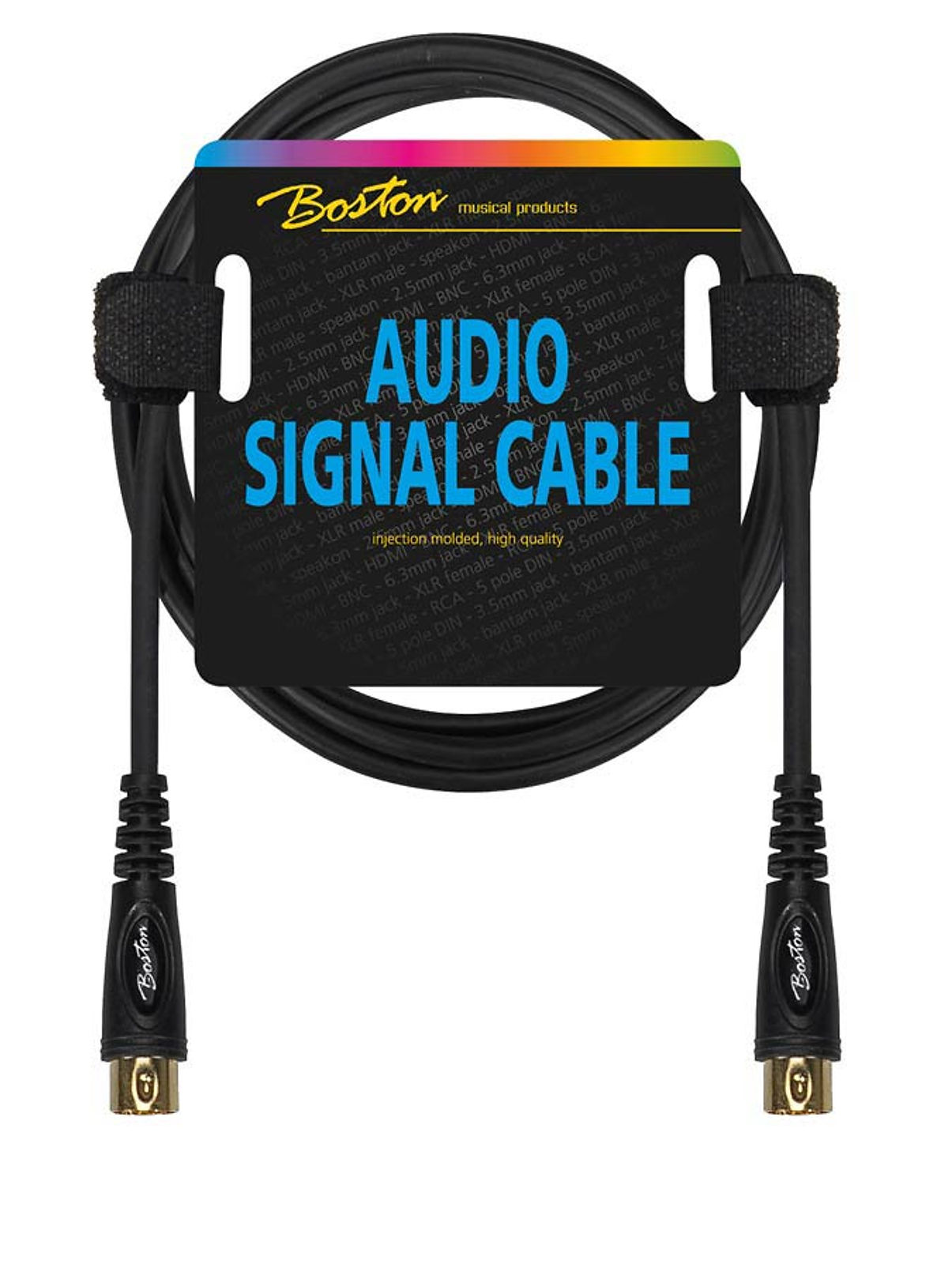 Boston AC-300 MIDI Cable  5 pole DIN to 5 pole DIN