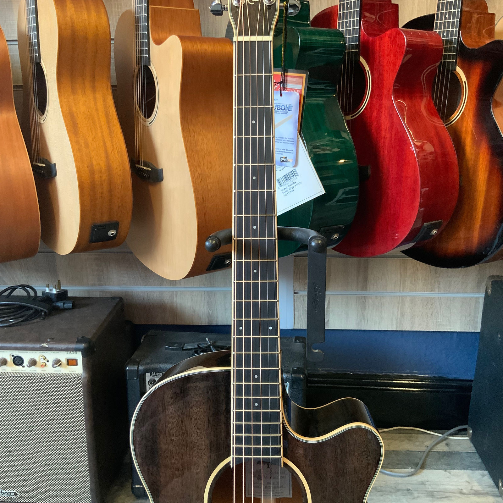 Tanglewood TW4-BS Acoustic Guitar in Black Shadow Electro-Acoustic