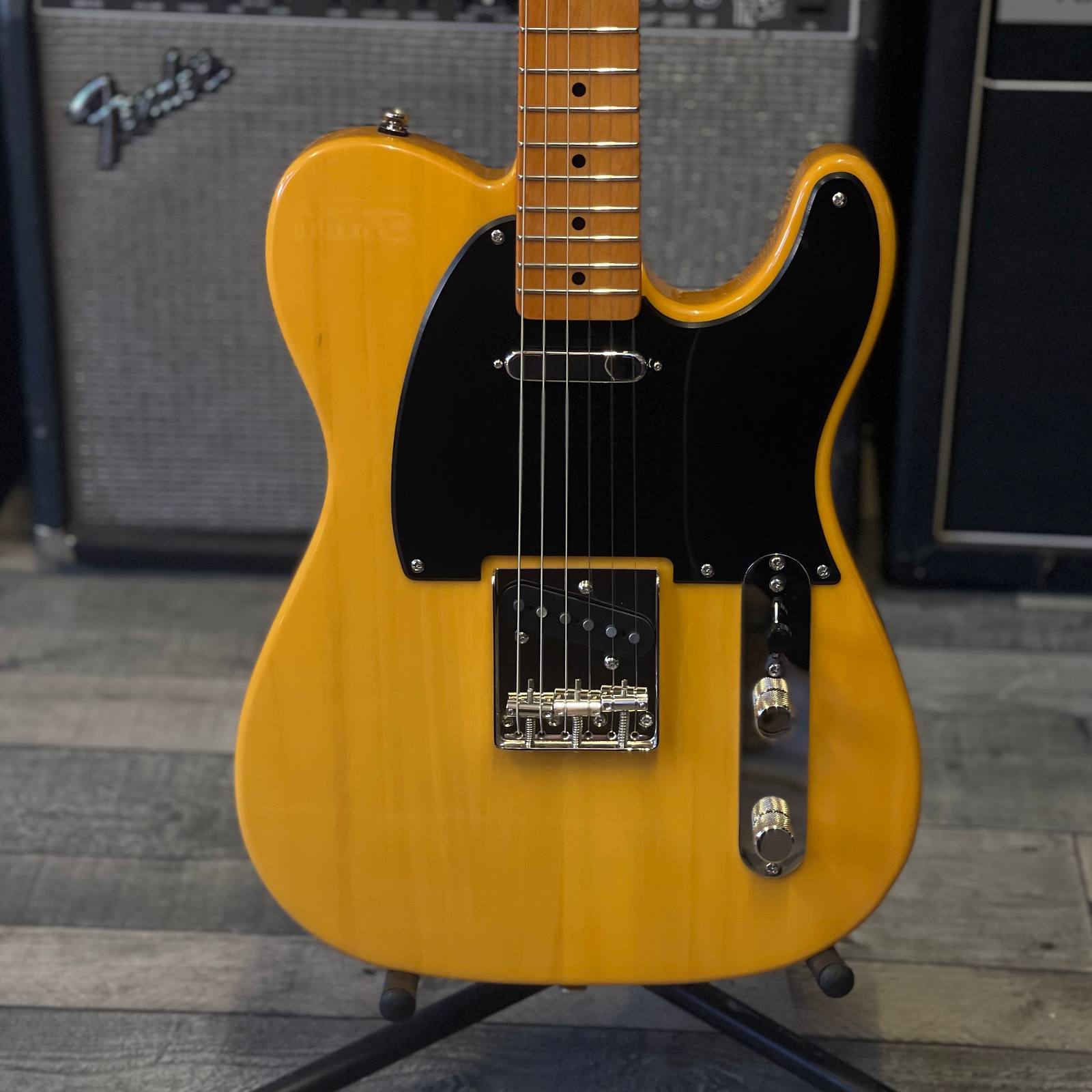 Fender Squier Classic Vibe 50’s Telecaster Electric Guitar Butterscotch Blonde