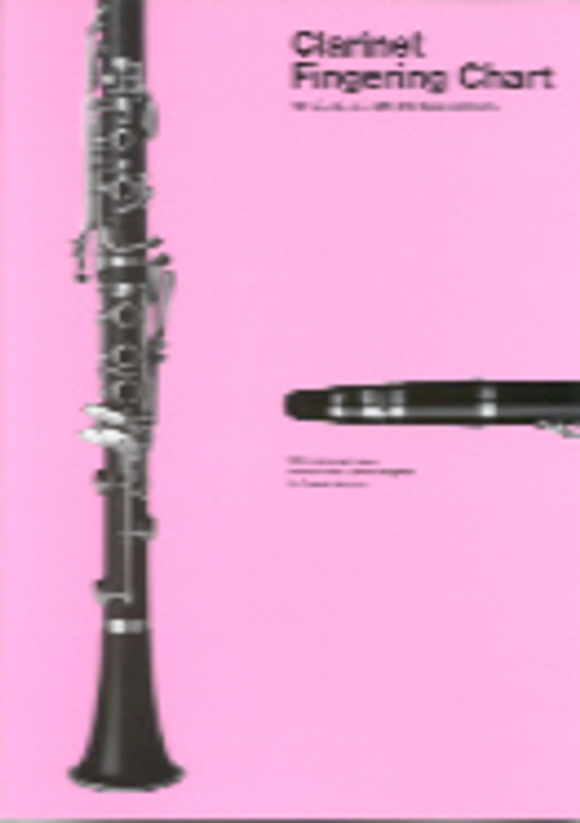 Clarinet Fingering Chart Murphy