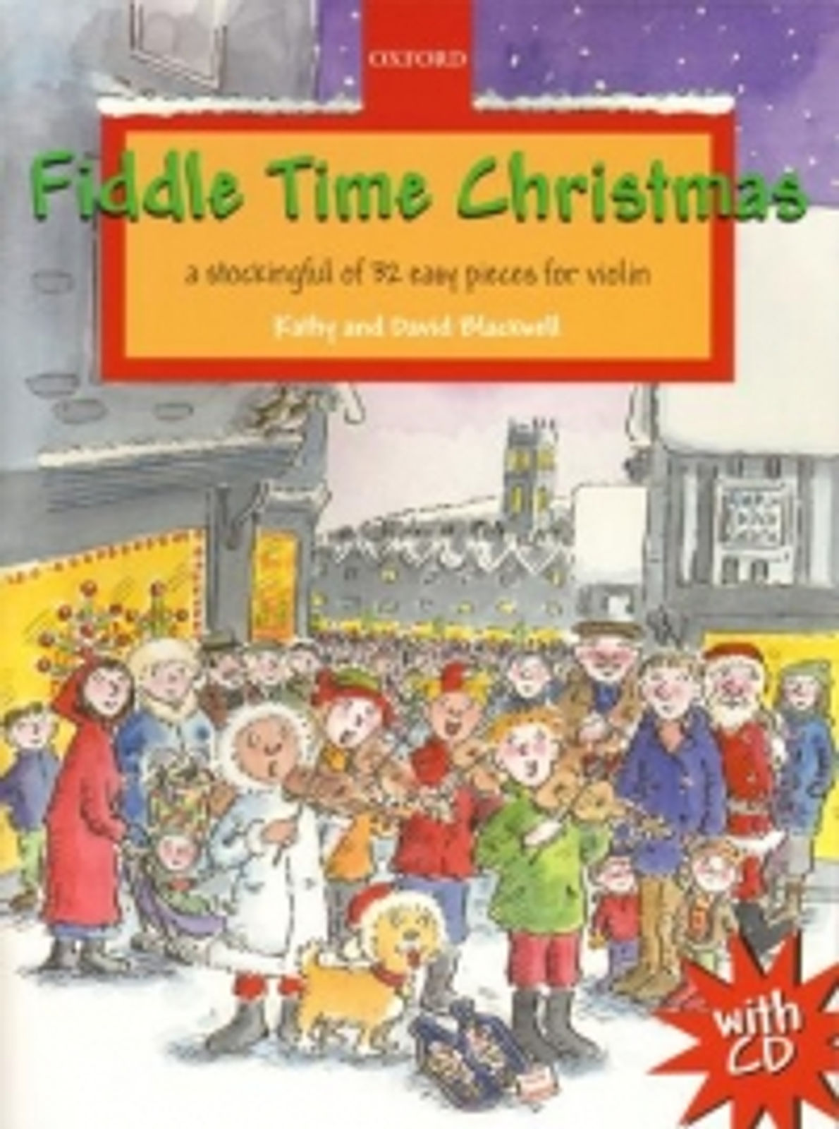 Fiddle Time Christmas Blackwell Book & Cd*