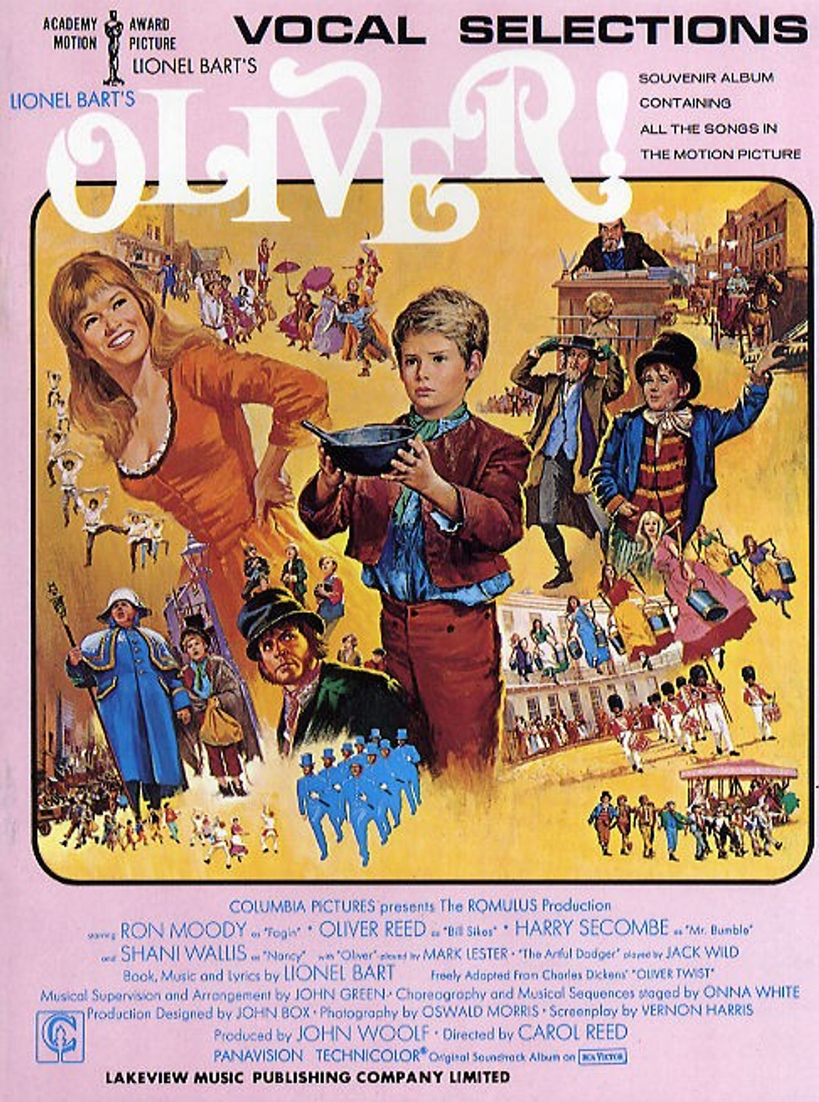 Oliver Vocal selections Pvg