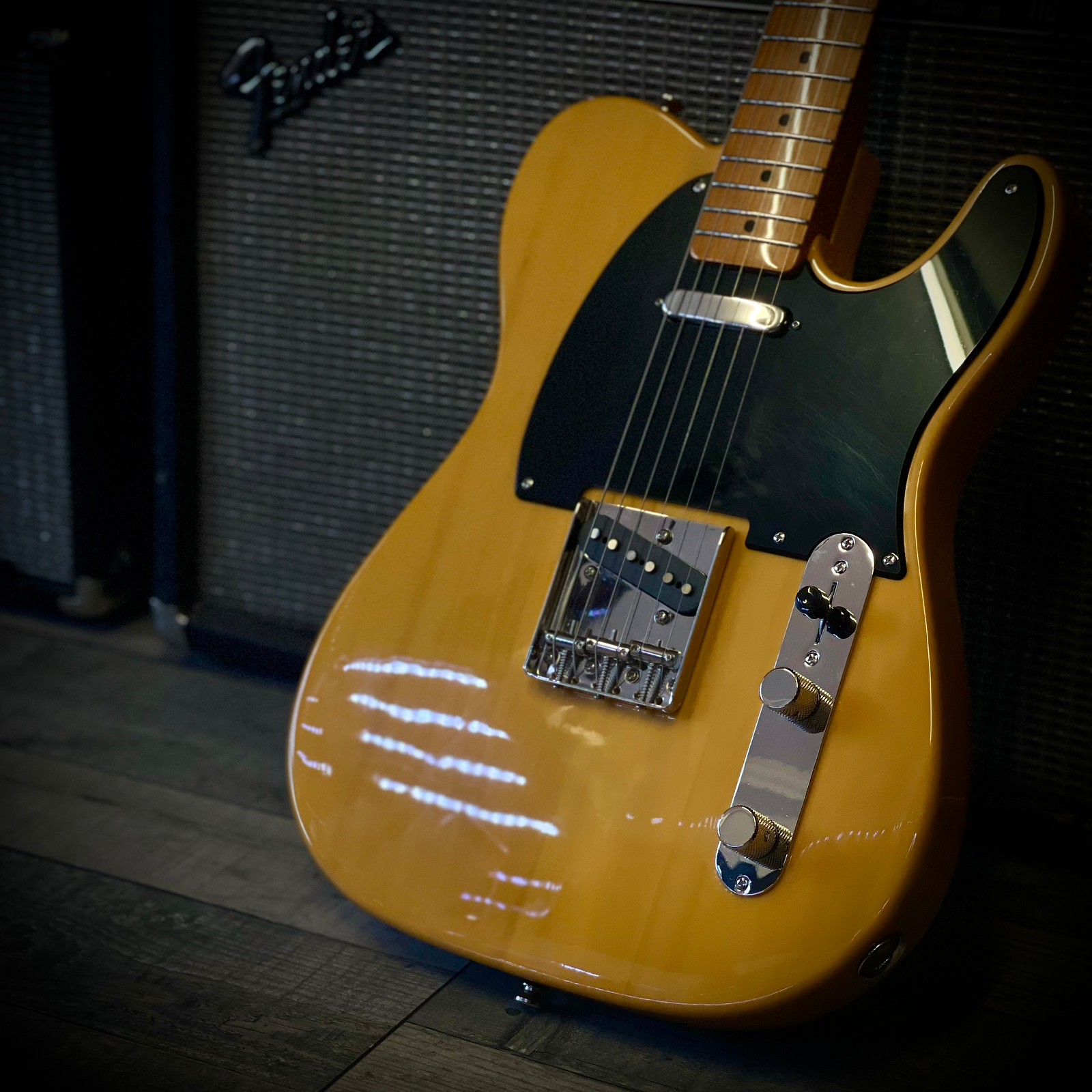 Fender Squier Classic Vibe 50’s Telecaster Electric Guitar Butterscotch Blonde