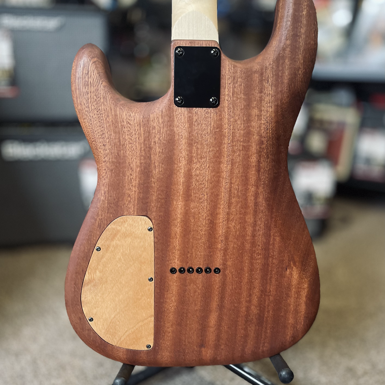 Thumbnail: IronWorker S Custom Sapele Electric Guitar