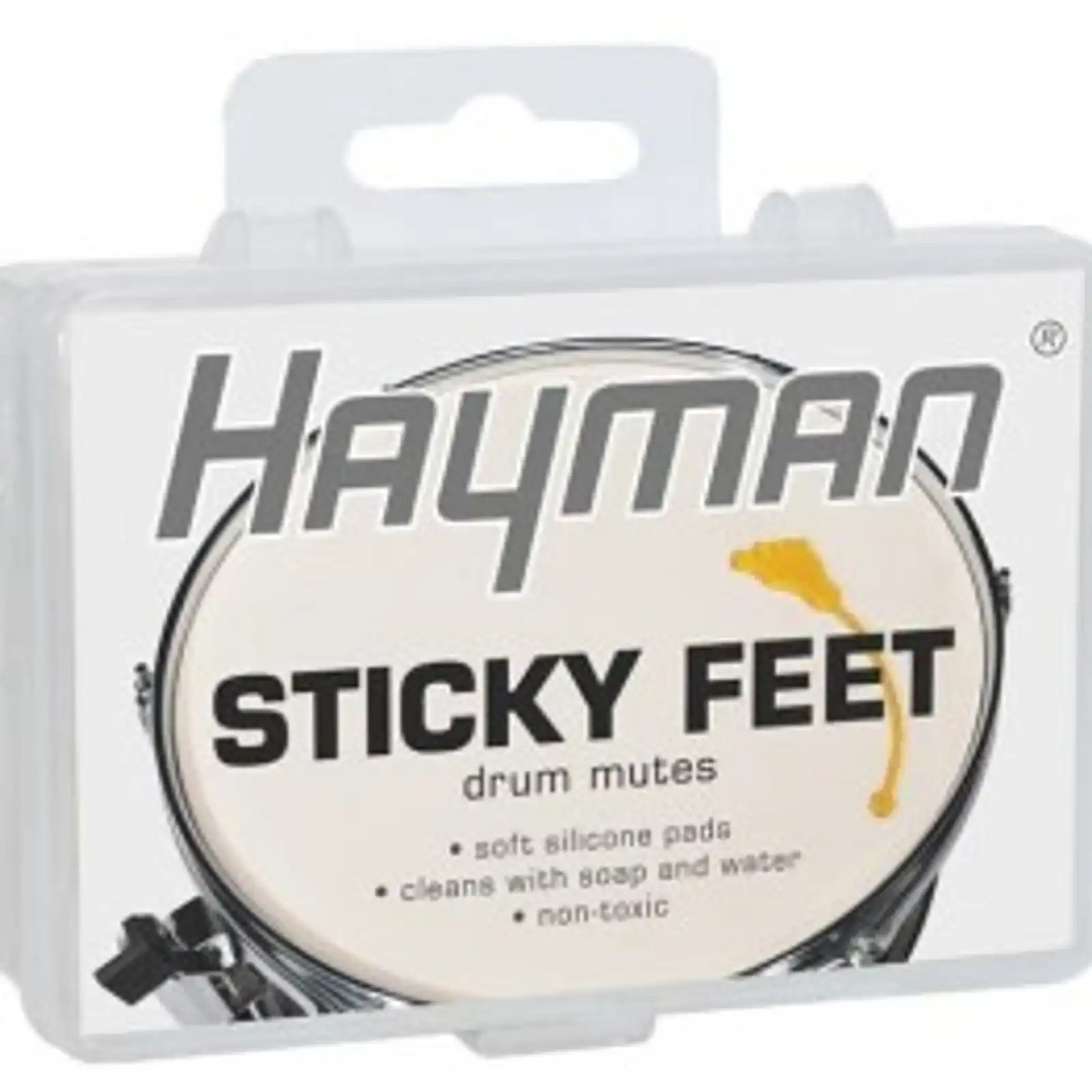Thumbnail: Hayman Sticky Feet Drum Mutes
