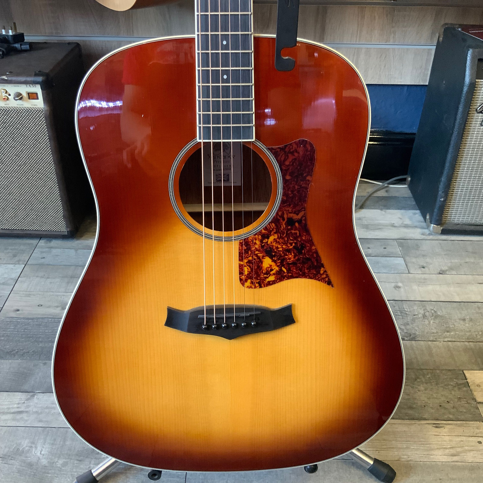 Tanglewood TSP15-SDHB Acoustic Guitar in Sun Burst Electro-Acoustic