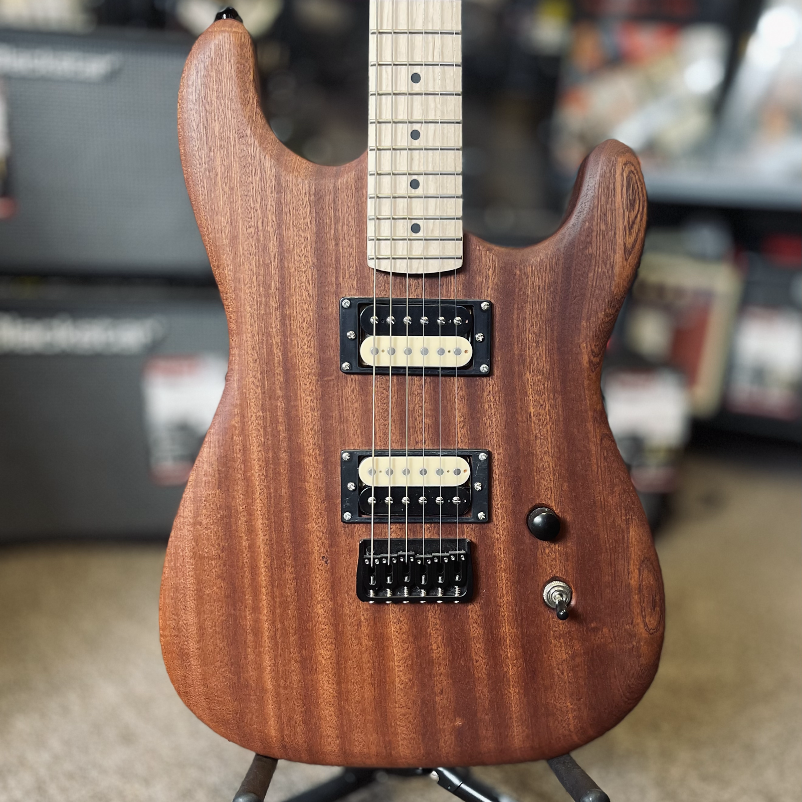 Thumbnail: IronWorker S Custom Sapele Electric Guitar