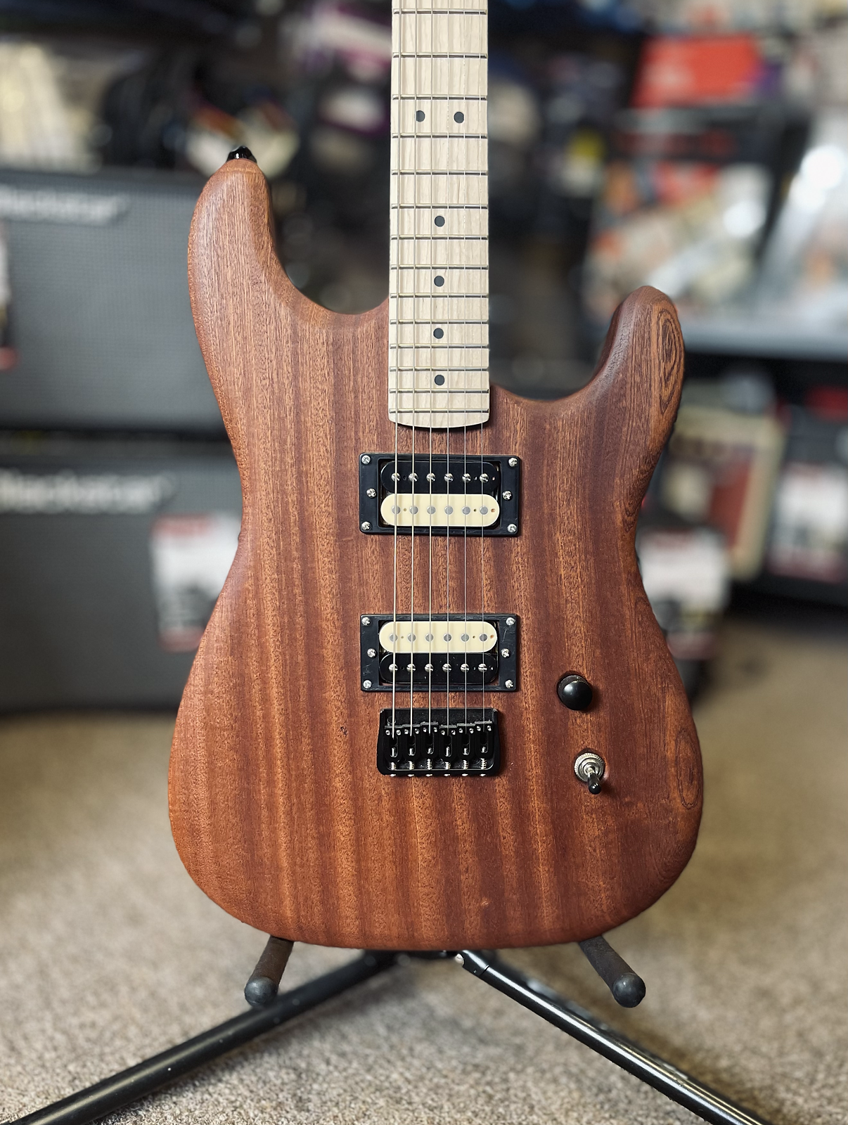 IronWorker S Custom Sapele Electric Guitar