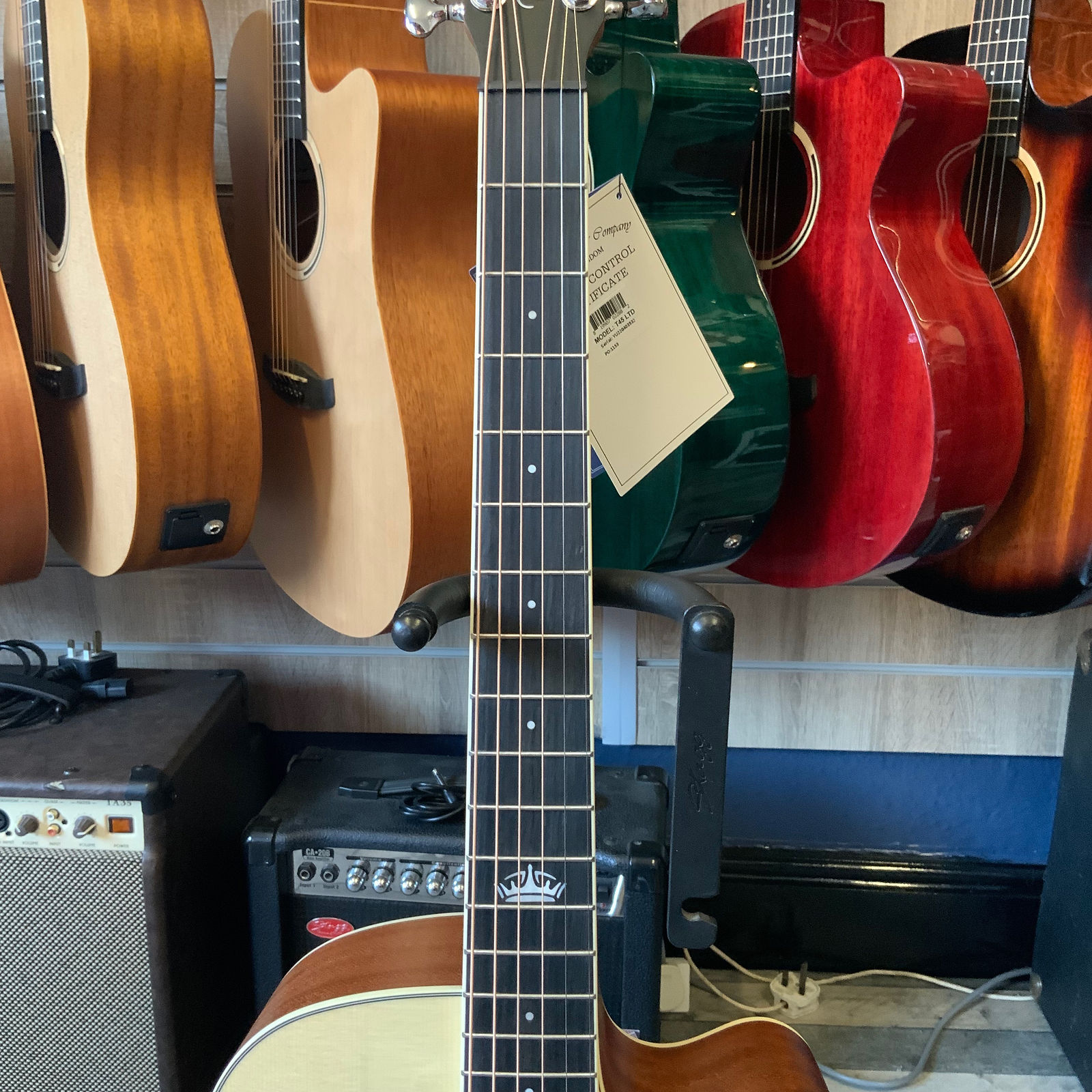 Tanglewood T45-LTD Acoustic Guitar in Natural Electro-Acoustic