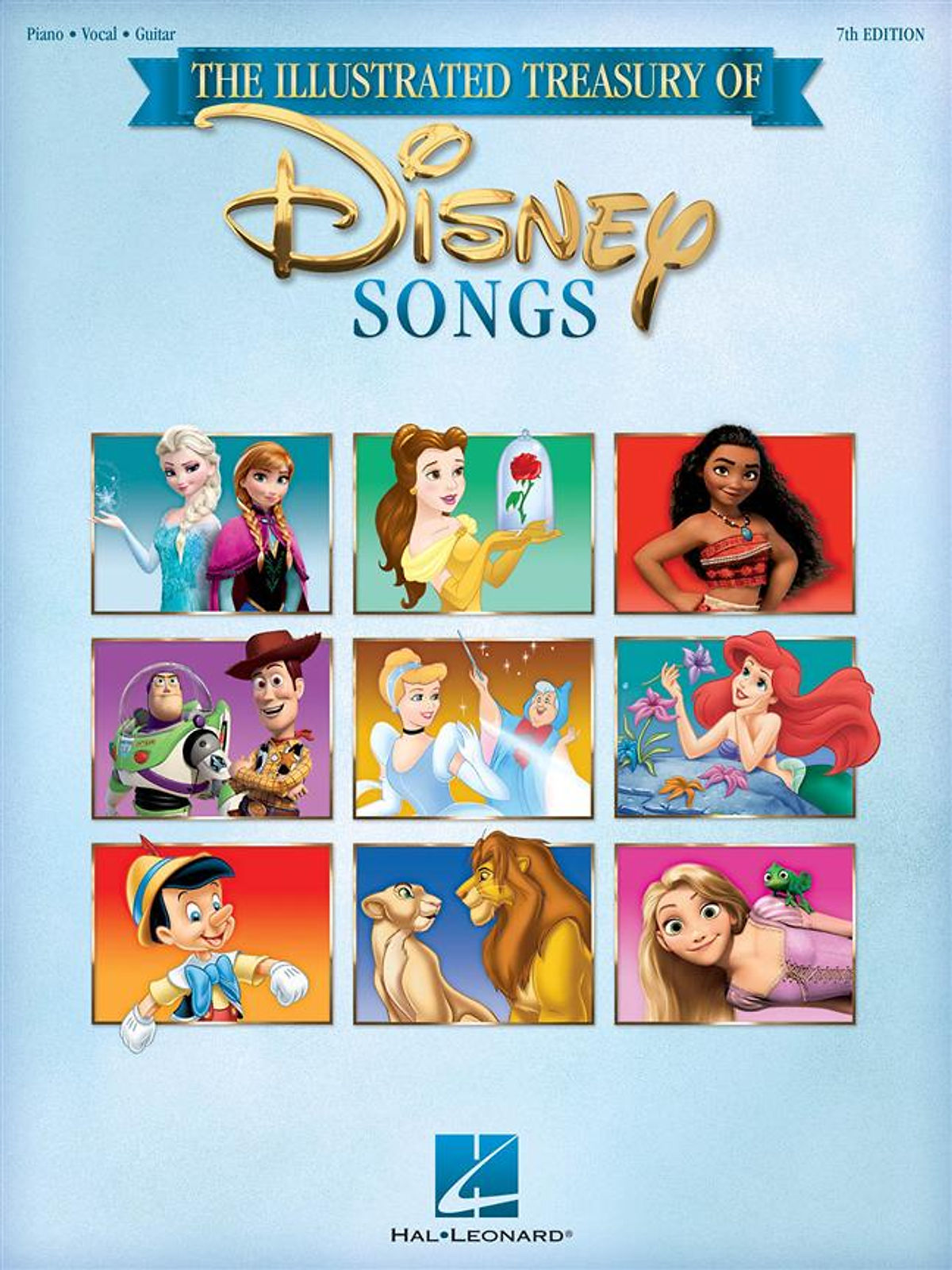Disney New Illustrated Treasury Of Songs 7th ed*