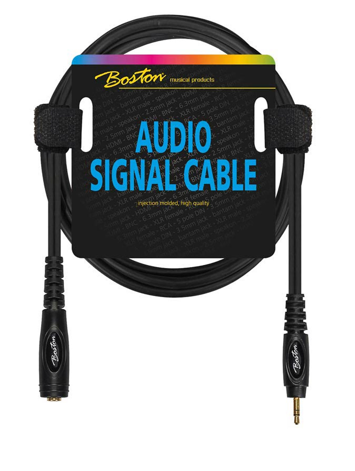 Boston AC-246 6.3mm female jack stereo to 3.5mm jack stereo