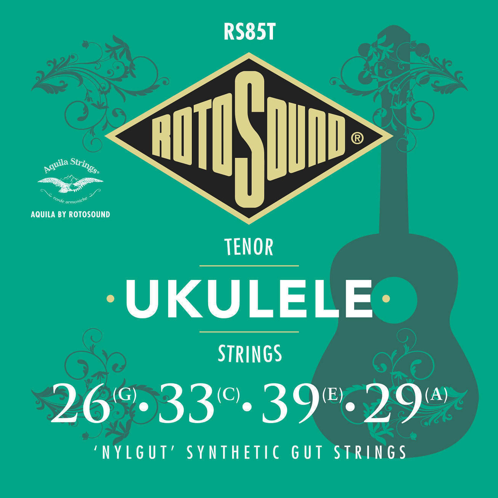 Aquila by Rotosound RS85T Nylgut Ukulele Strings (Tenor)