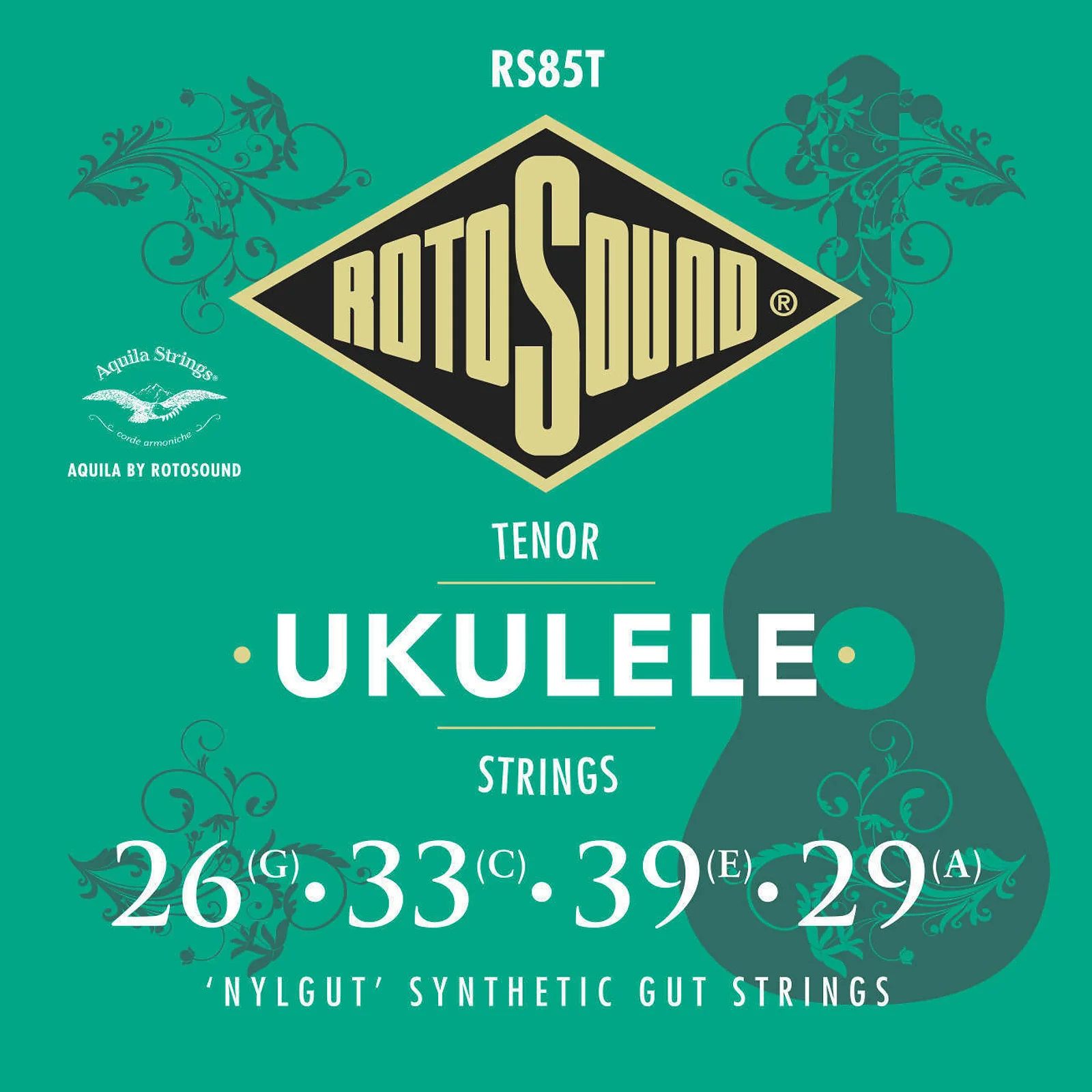 Aquila by Rotosound RS85T Nylgut Ukulele Strings (Tenor)
