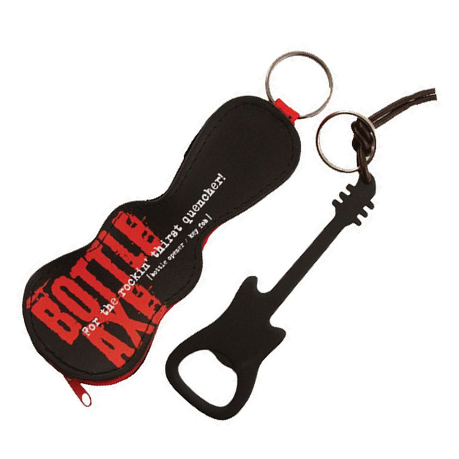 Bottle Axe Bottle Opener/Key Fob (Black)