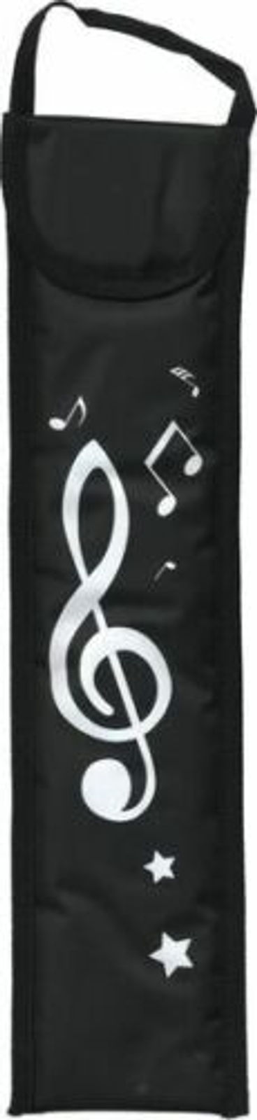 MusicWear Treble Clef Padded Recorder Bag in Black