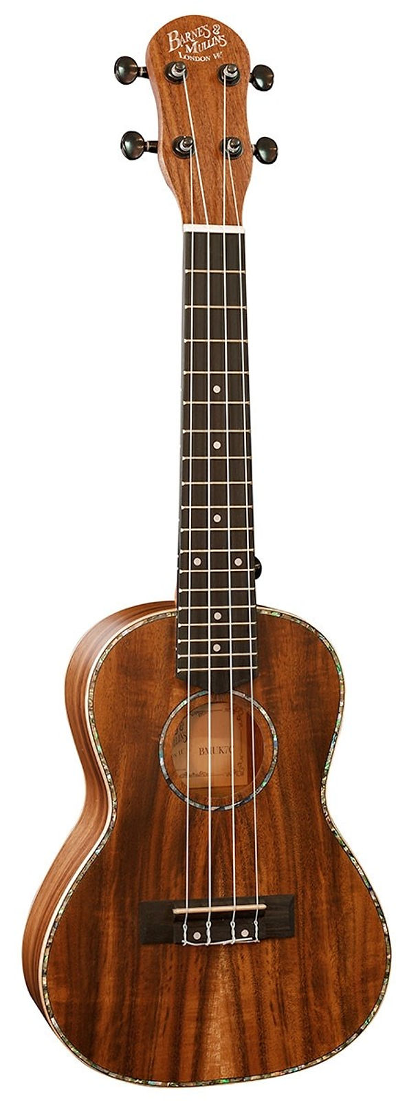 Barnes & Mullins BMUK7C Concert Ukulele in Koa