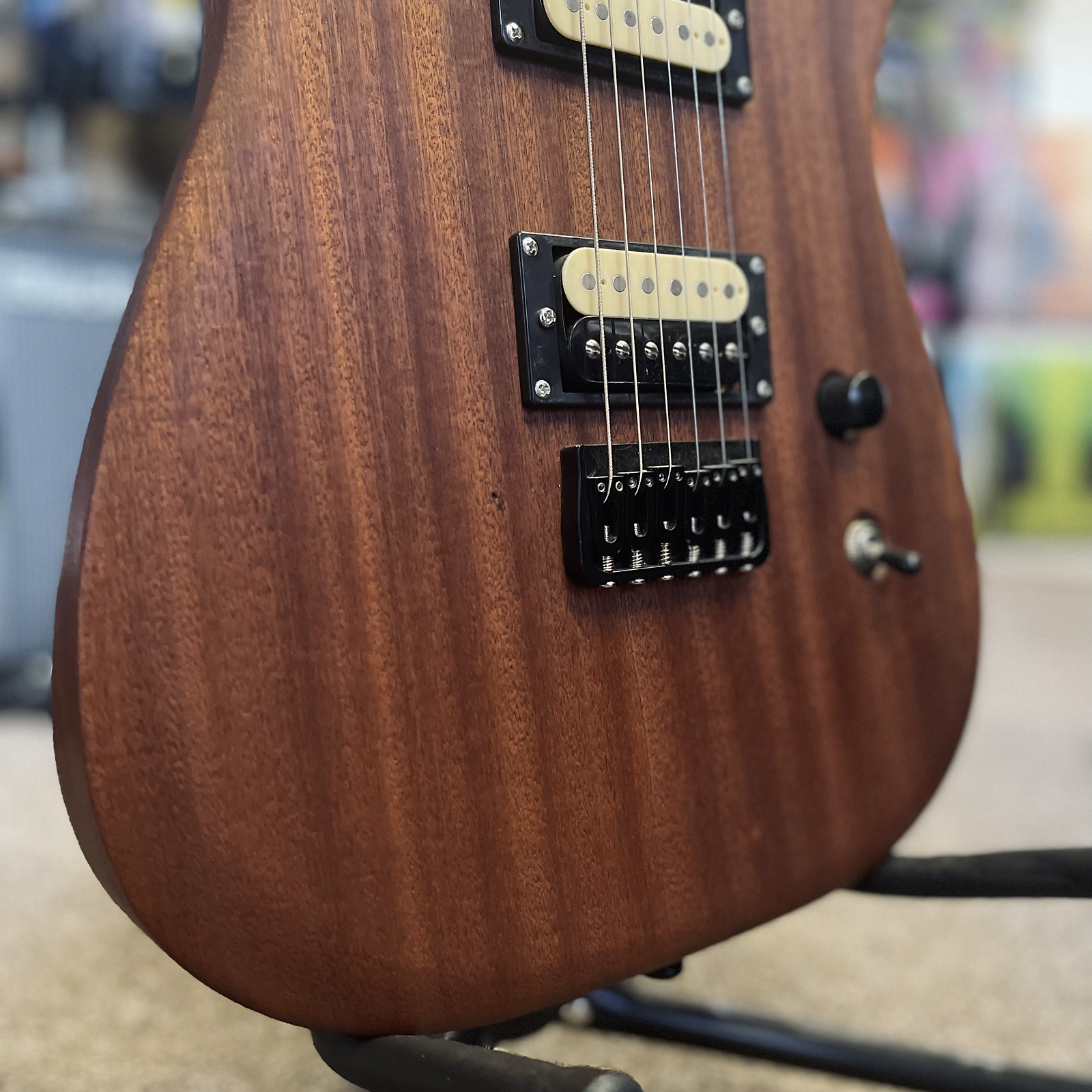 Thumbnail: IronWorker S Custom Sapele Electric Guitar