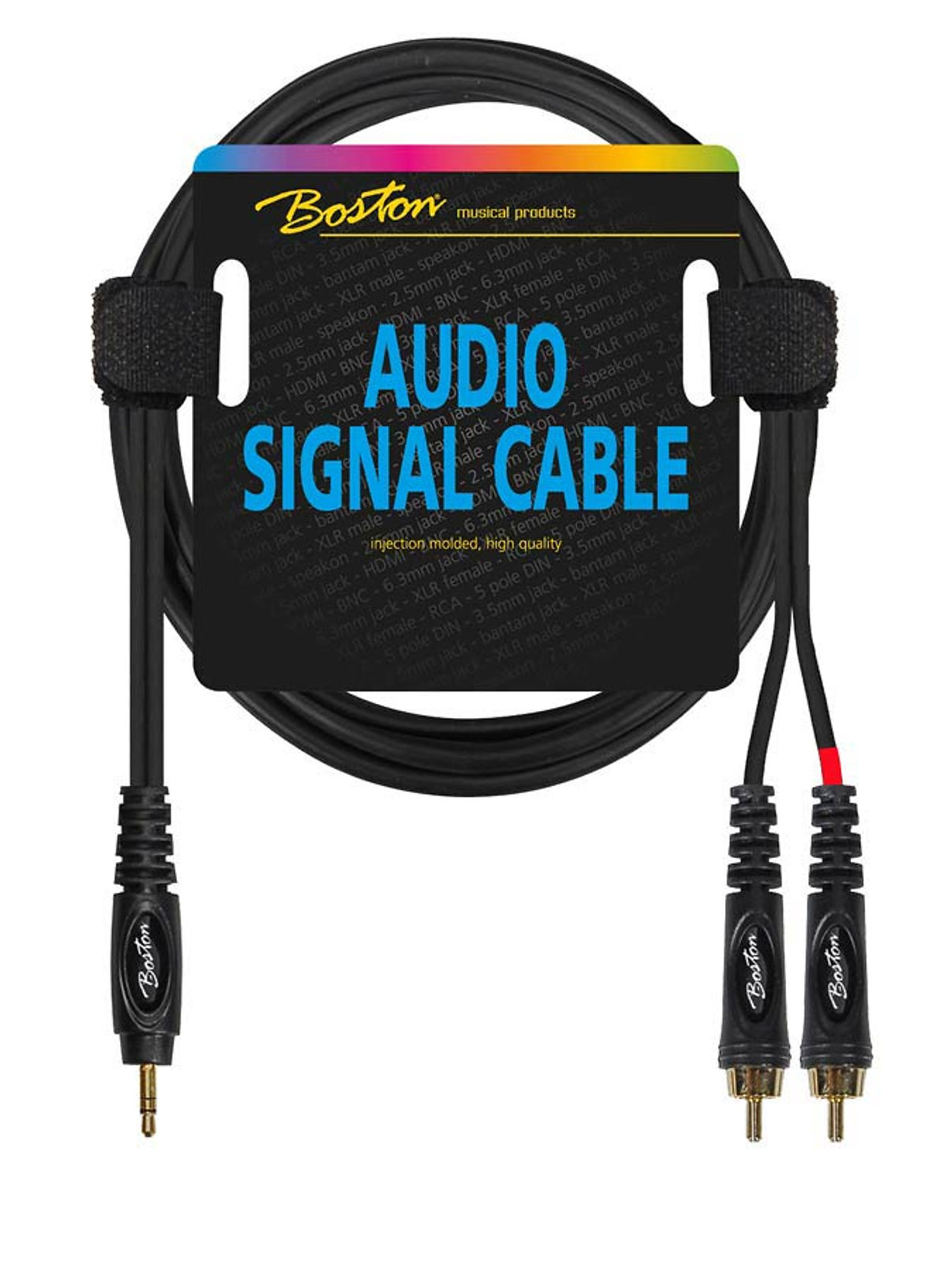 Boston AC-276 2x RCA to 3.5mm jack stereo