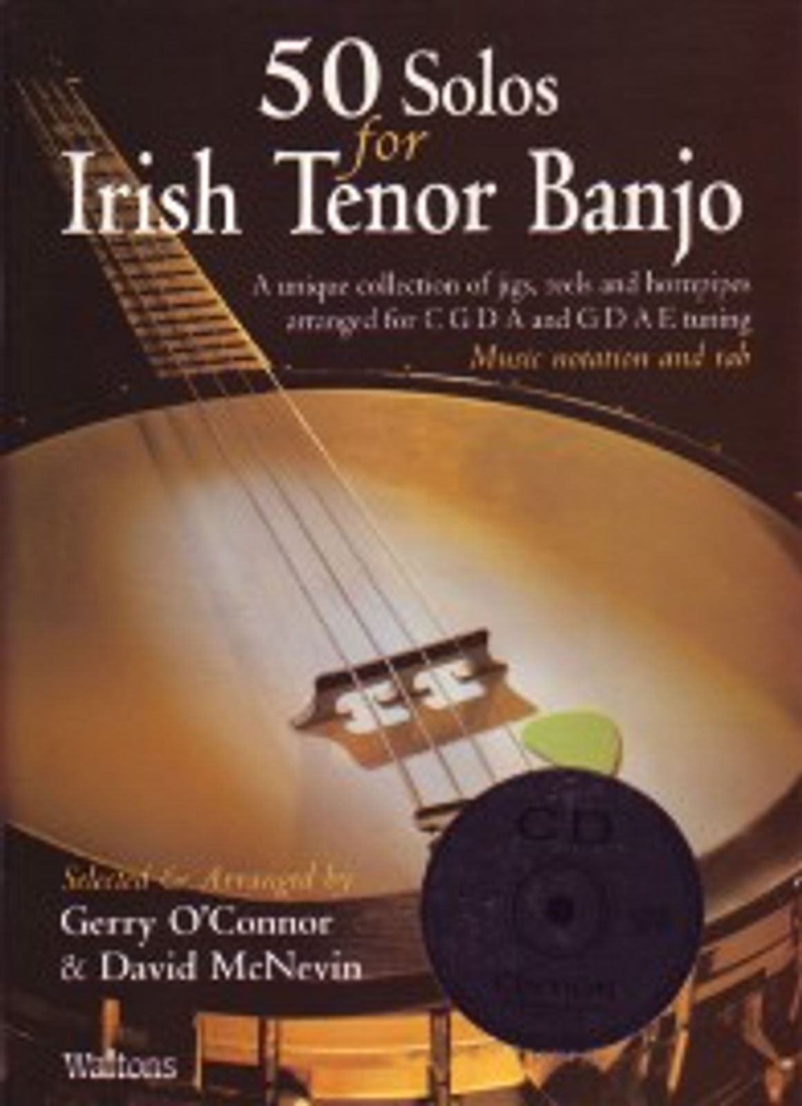 50 Solos For Irish Tenor Banjo O'Connor Book & Cd