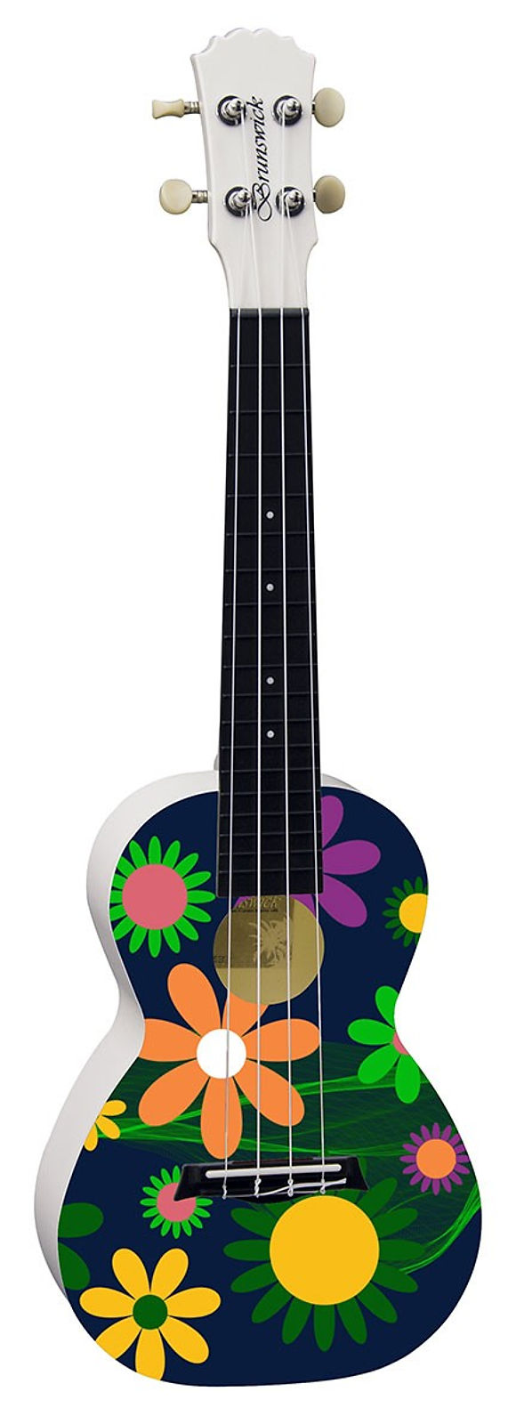 Brunswick Flower ABS Concert Ukulele