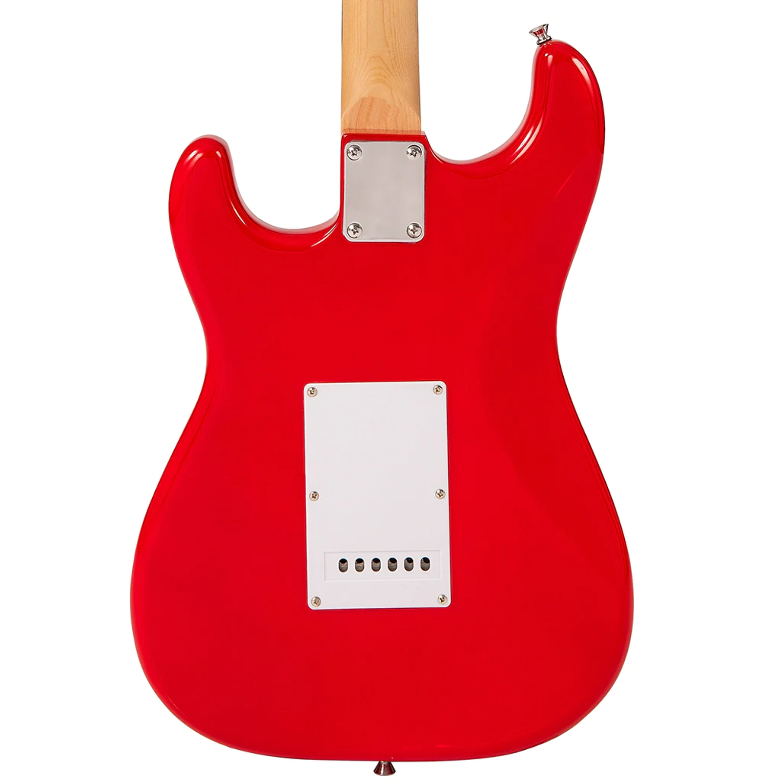 Encore E6 Electric Guitar in Gloss Red