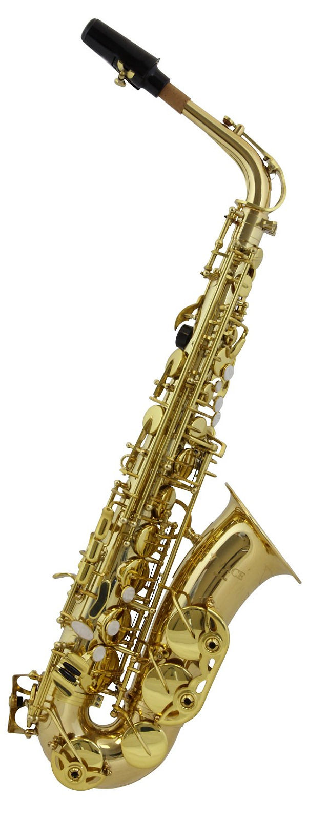 Vivace by Kurioshi Alto Saxophone Outfit: Gold Lacquer