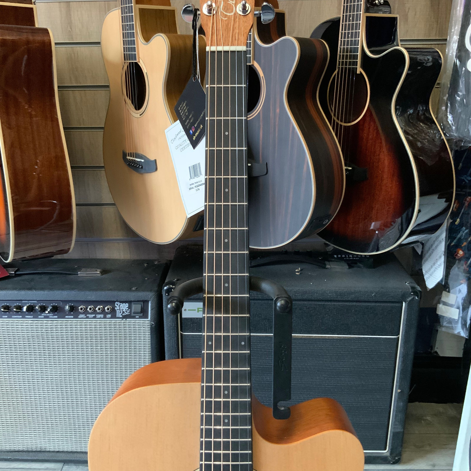 Tanglewood TWR2-DCE Acoustic Guitar in Natural Electro-Acoustic Dreadnaught